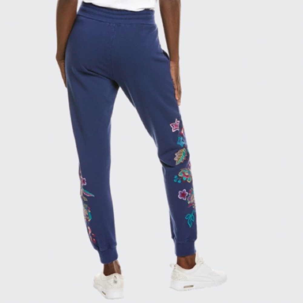 JOHNNY WAS  Embroidered Jogger Casual Pant - Picture 4 of 7